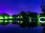 園林水塘景觀亮化